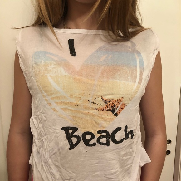 Take me to the beach VINTAGE HAVANA BEACH TOP - Picture 1 of 4